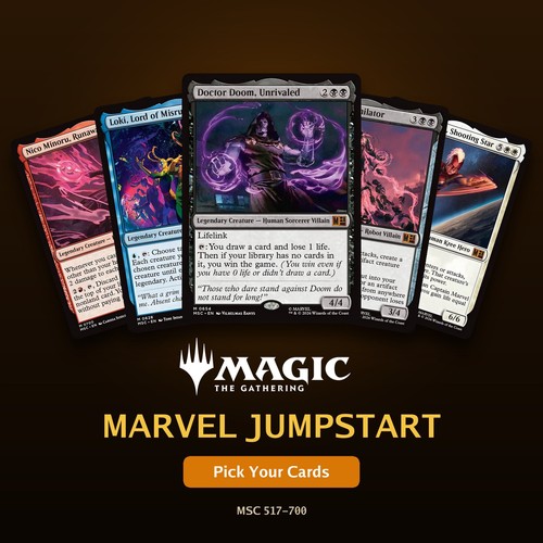 Mtg marvel jumpstart msc - mtg,