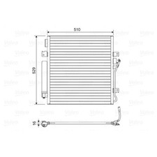 Valeo Klimakondensator für