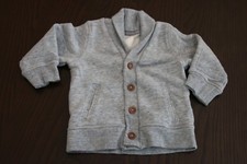 Baby Strickjacke Gr.68 grau