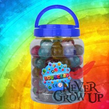 Glitzer Hüpfballs 1-50 Partytasche Füllstoffe Weihnachten Strumpf Kinder Tasche Geld Spielzeug