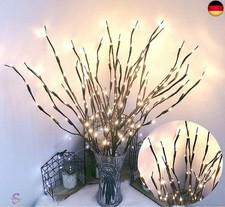 Ulalaza 6 Pack Twig Lamp Batteriebetriebene LED-beleuchtete Weidenzweige