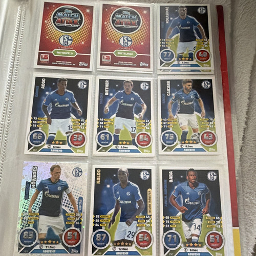 Topps schalke fußball - topps, 04