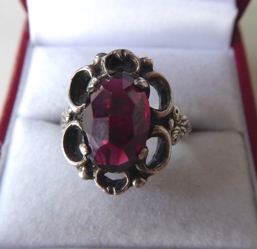 Antiker granatring - antiker,