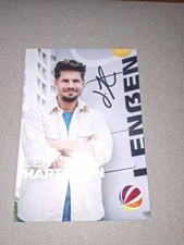 Autogrammkarte Lennart Hartmann Lenßen Hilft Und Partner SAT1 ARD ZDF RTL NDR 