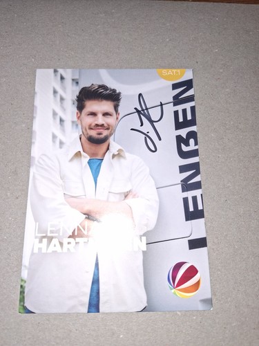Autogrammkarte lennart - autogrammkarte,