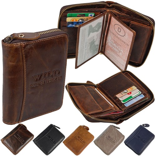 Rfid herren leder geldbörse - rfid,