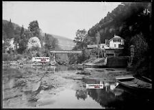 Alte Foto Glasplatte Negativ