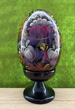 Russisches Lack Holz-Ei ( H=