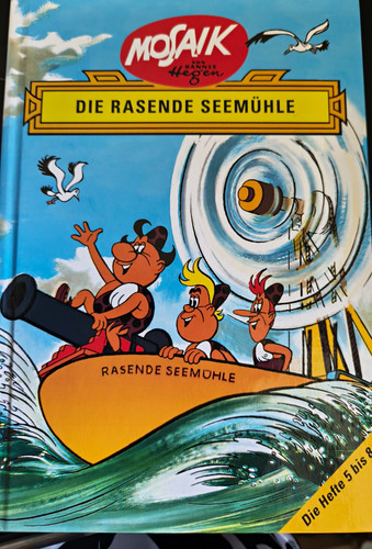 Mosaik die rasende seemühle - die,