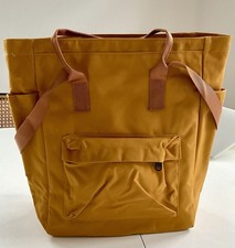 RUCKSACK - TASCHE - SCHULTERTASCHE - CURRY - GELB - SENF - FARBEN