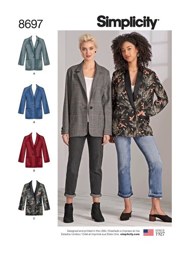 Schnittmuster blazer - schnittmuster,