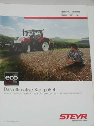 Steyr cvt traktoren prospekt - steyr,