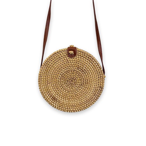 Handtasche rotunde korb - handtasche,