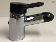 Waschtischarmatur HansGrohe Axor Uno Chrom/Schwarz, gebraucht, Rarität 130504