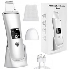 Ultraschallpeelinggerät 4 Modi Porenreiniger Skin Scrubber Ultraschall Peeling