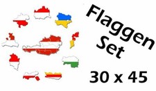 Flaggenset Österreich