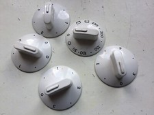 Schaltknebel (5St ) für ZANUSSI  HN 212W  E-Herd / Backofen.Ø 5,2 cm.