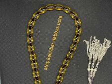 Tesbih ates Kehribar 925 gumus