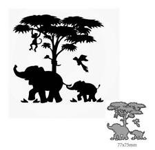 Elefant Metall Präge Stenci