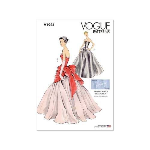 Vogue schnittmuster v1931 - schnittmuster,