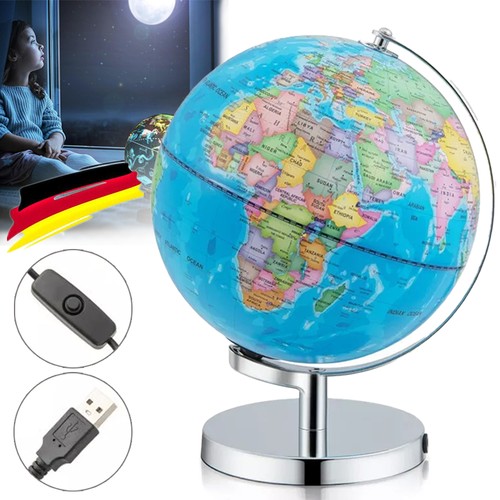 Globus weltkugel ø25 led - globus, cm