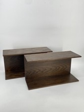 * 2 x WANDREGAL WILHELM RENZ REGAL WALTER WIRZ 50 CM GERMANY MID CENTURY