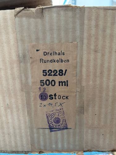 Stück halskolben - 12,