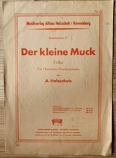 Der kleine Muck. Polka. für diatonische Hanharmonika  von A. Holzschuh
