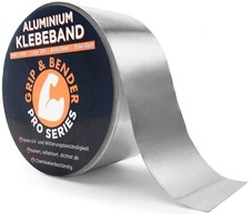 GRIP&BENDER 30Meter Aluminium Klebeband Alu-Klebeband Alu-Tape Aluband ⭐⭐⭐⭐⭐