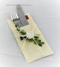 10 Bestecktaschen Hochzeit