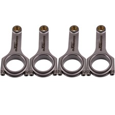 4pcs Pleuel Connecting Rods for Ford Kent Crossflow 4.928'' Motorsport 125.17mm