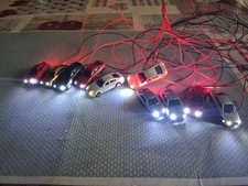 Modelautos 1:160 Spur N 10 Stück Front und Heckleuchten Beleuchtet