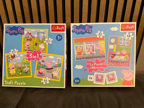 Puzzle memory set - memory, peppa