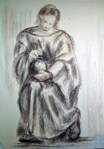 Original lithographie 1914 - original, lithographie.