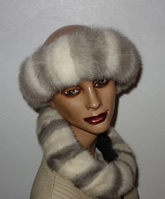 Luxus Nerz Pelz Stirnband Saga