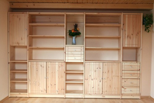 Regal bücherregal massivholz - regal,