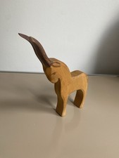 Ostheimer Gazelle Mit Abbruch Rarität Samller Holzspielzeug