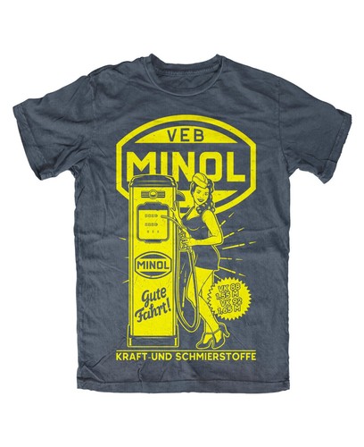 Minol tanke shirt ddr - t-shirt, retro