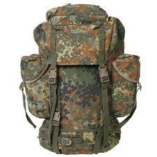 Original BW Bundeswehr Kampfrucksack flecktarn 65 Liter Outdoor Armeerucksack