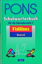 PONS Fidibus. Schulwörterbuch für die Sekundarstufe I