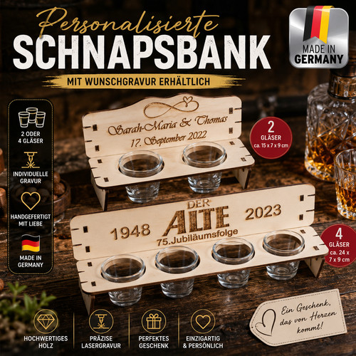Personalisierte schnapsbank - personalisierte,