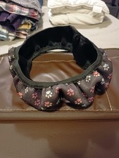 Lenkradbezug Stoff Gummiband universell Pfoten-Muster