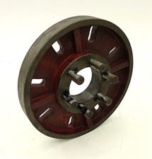 Planscheibe für Drehmaschinen Guss Ø350mm Breite 45mm Bohrung Ø100mm