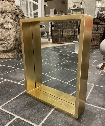 Wandspiegel gold farbend - gold,