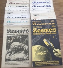 16 alte KOSMOS-Hefte Hefte Von 1925 bis 1927. mit Werbebeilage, rar