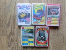 5 x Quartett Kartenspiel ASS