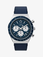 TIMEX Chronograph Uhr Q Timex Schwarz Automatikuhr