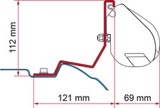 Fiamma F35 Pro Kit Mercedes Viano / Marco Polo / Vito / V Class Camping B-Ware