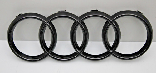 Audi logo schwarz ringe - logo,