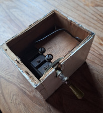 Kurbelinduktor für altes / antikes Wandtelefon